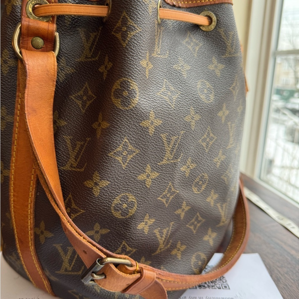 Louis Vuitton Petit Noe Monogram Brown Bag with certificate of authenticuty - Picture 6 of 13